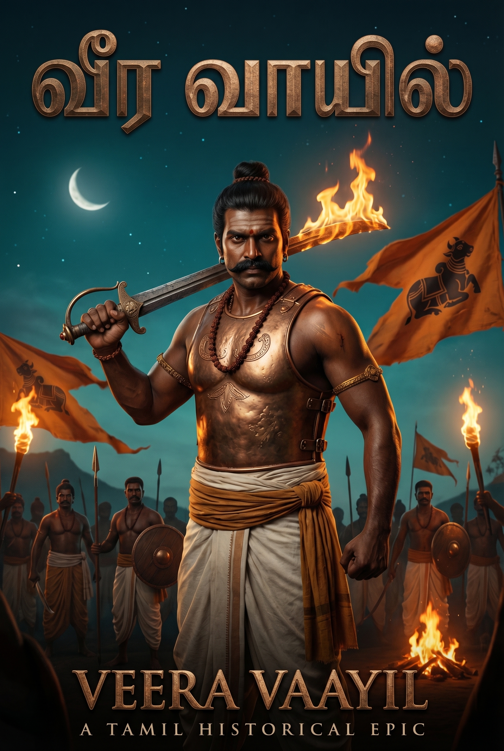 Veera Vaayil — வீர வாயில் — a Tamil heroic epic from nBookMedia